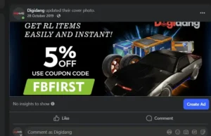 Gambar 5. Cuplikan konten promosi Digidang