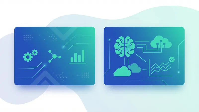 Grafik pertumbuhan bisnis yang didorong oleh inovasi AI