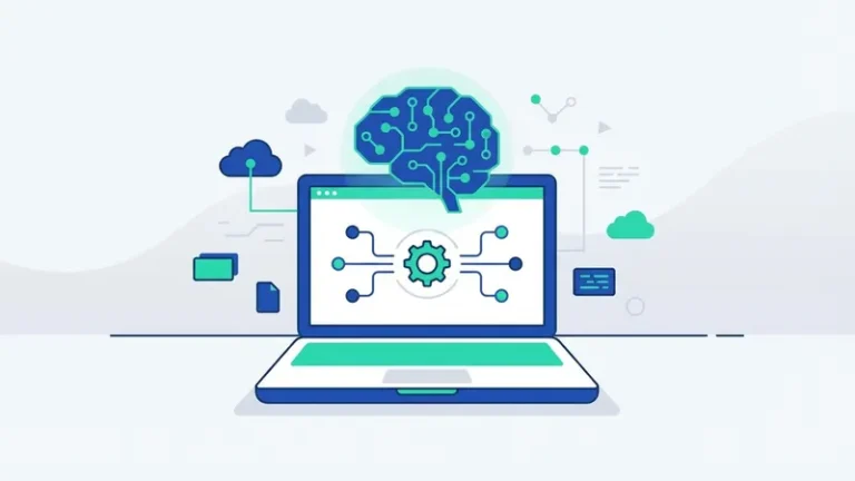 ai general - ilustrasi konsep utama