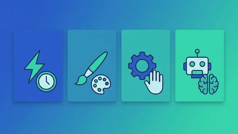 Grafik perbandingan fitur AI image generator