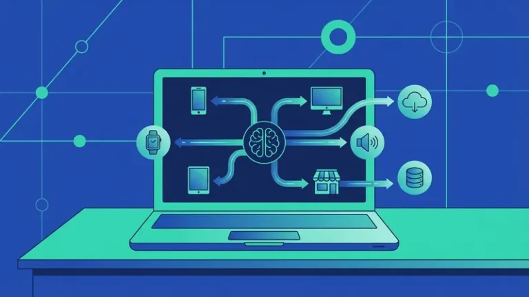 ai omnichannel - ilustrasi konsep utama