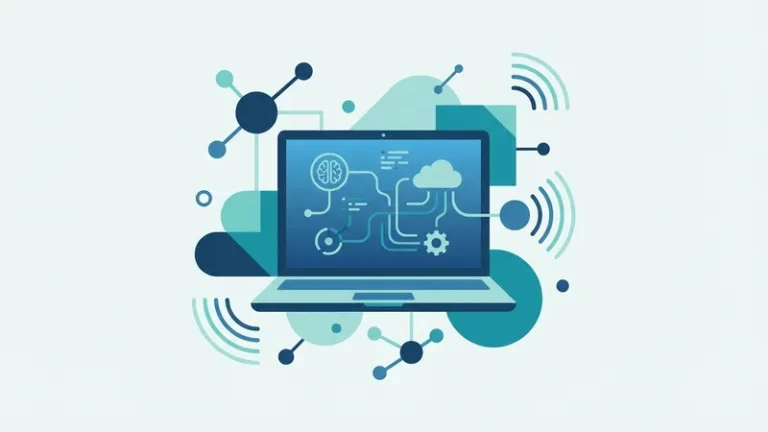 ai online - ilustrasi konsep utama