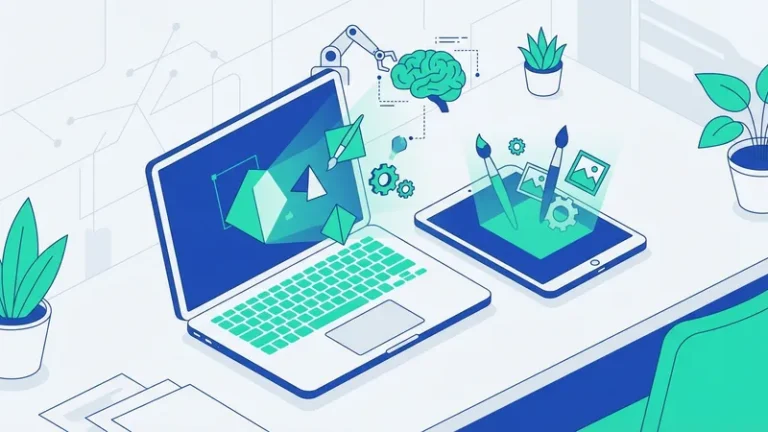 ai pembuat gambar - ilustrasi konsep utama