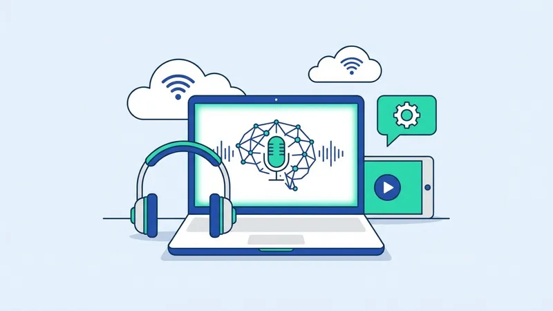 ai podcast - ilustrasi konsep utama