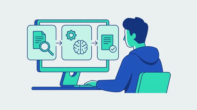 Diagram alir cara kerja AI summarizer dengan NLP dan Machine Learning