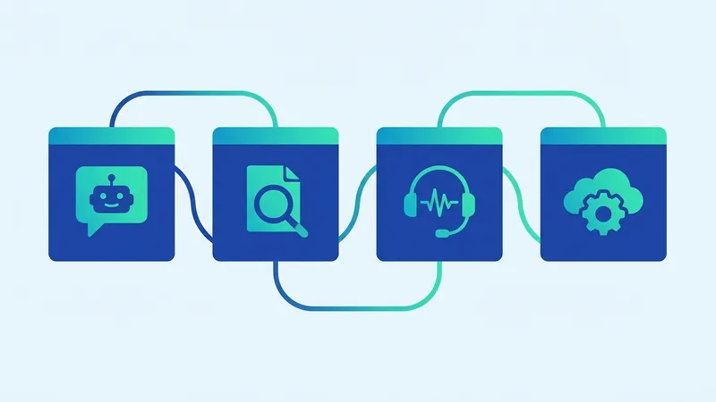 Agen customer support manusia berkolaborasi dengan asisten AI