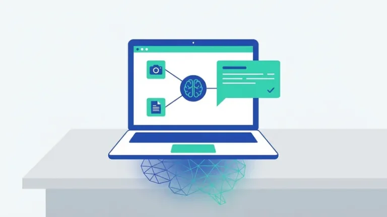 ai untuk deskripsi produk - ilustrasi konsep utama