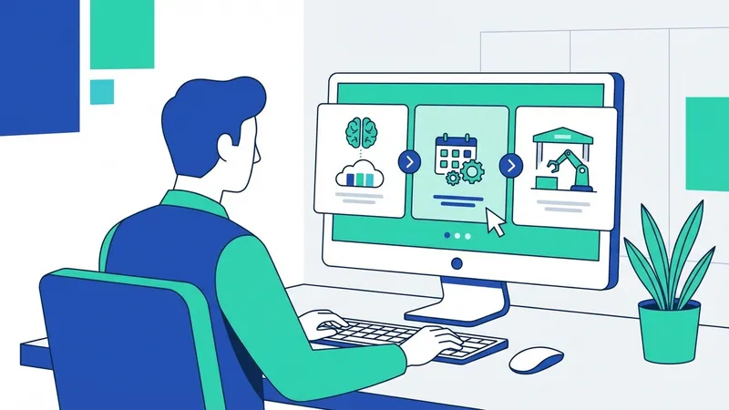 Diagram alur kerja AI dalam perencanaan event, menunjukkan analisis data, pemilihan vendor, dan optimasi jadwal