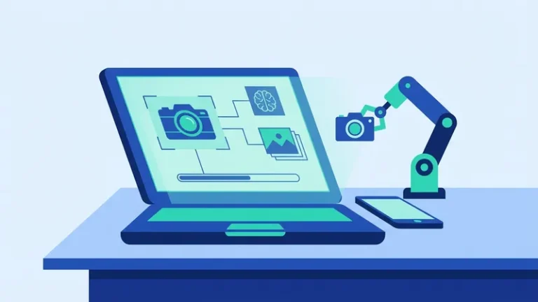 ai untuk fotografi - ilustrasi konsep utama
