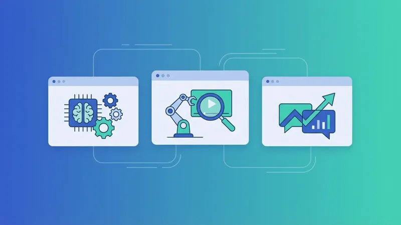 Grafik analisis data pemasaran TikTok dengan elemen AI