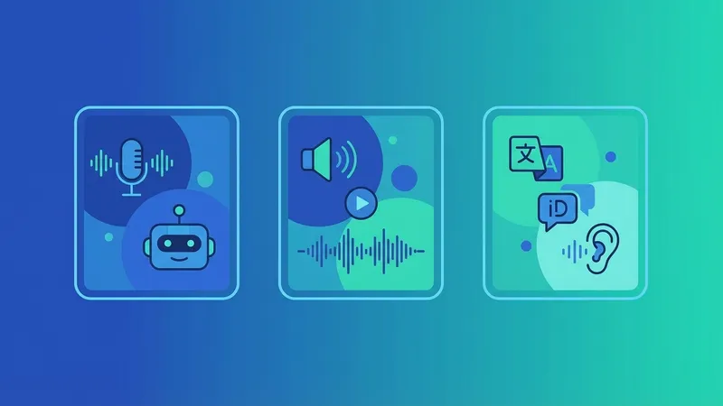 Grafik menunjukkan pertumbuhan penggunaan AI voice generator di berbagai sektor