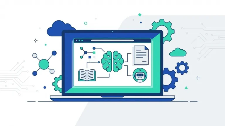 artificial intelligence artikel - ilustrasi konsep utama
