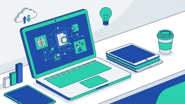 artikel artificial intelligence - ilustrasi konsep utama