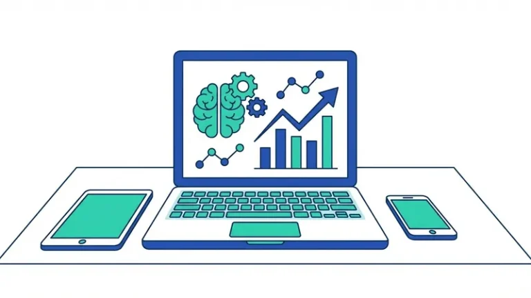 bisnis ai - ilustrasi konsep utama