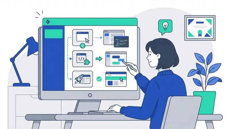 Tim bisnis bekerja cepat dengan alat digital