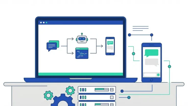 cara buat chatbot whatsapp - ilustrasi konsep utama
