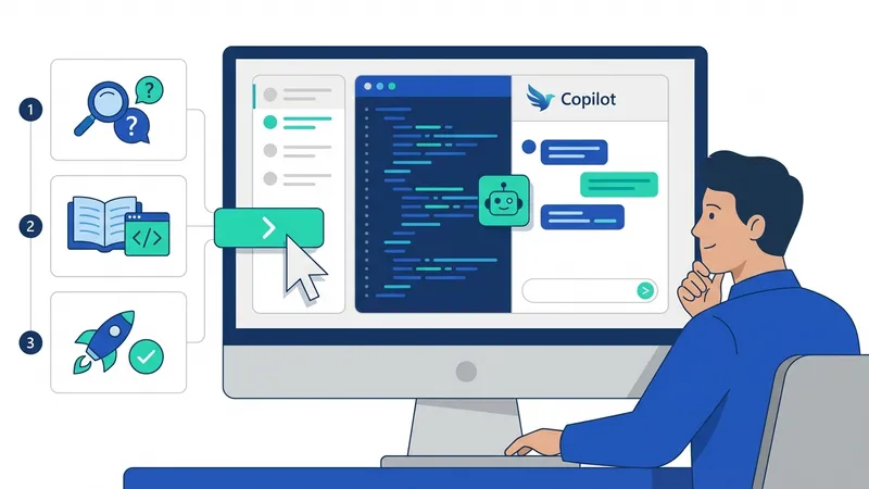 Antarmuka Microsoft Copilot di aplikasi Word, menunjukkan prompt dan respons