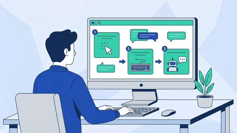 Tampilan antarmuka ChatGPT dengan kotak input pesan