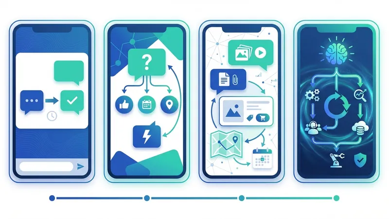 Grafik pertumbuhan penggunaan chat bot WhatsApp untuk bisnis