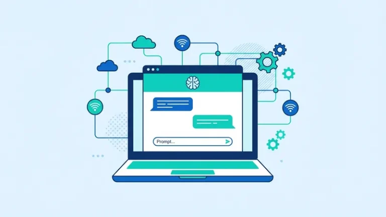 chat gpt online - ilustrasi konsep utama