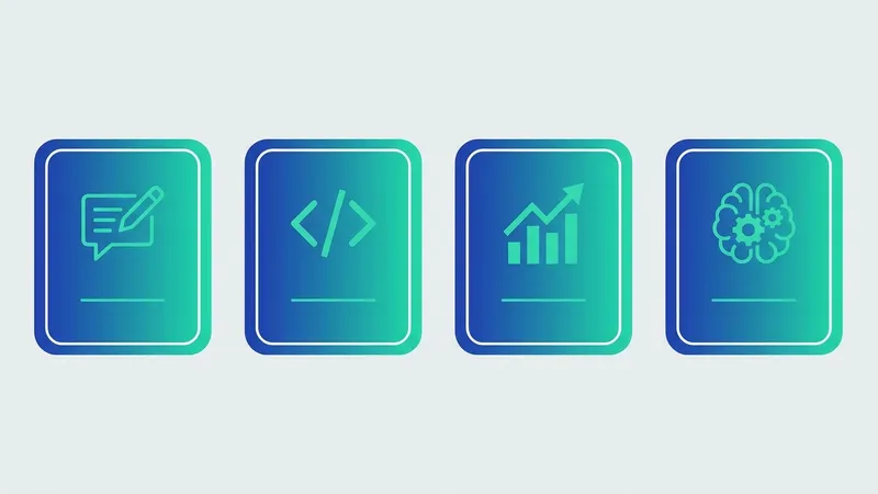 Seorang pebisnis wanita sedang menggunakan laptop dengan antarmuka ChatGPT, menunjukkan produktivitas AI