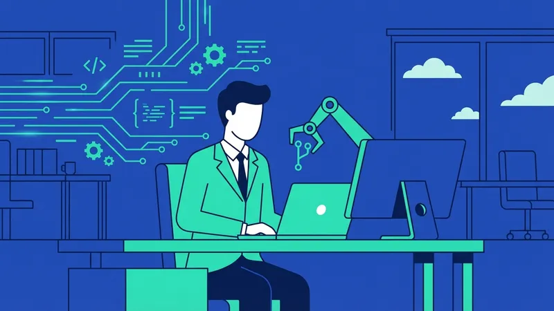 Grafik pertumbuhan adopsi AI di pengembangan perangkat lunak