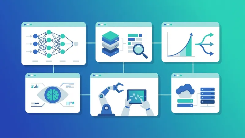 Ilustrasi berbagai jenis arsitektur deep learning