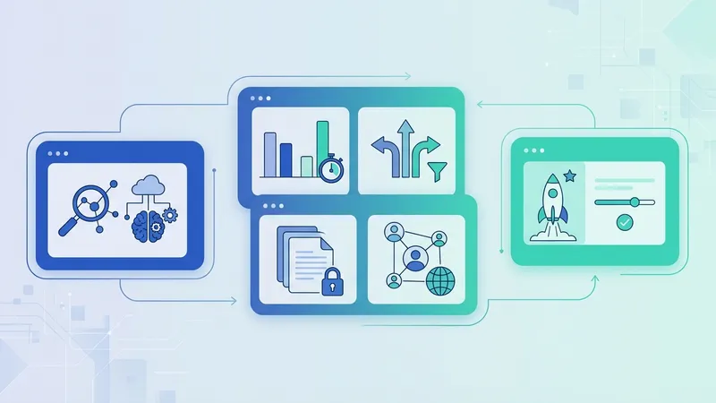 Ilustrasi programmer yang sedang menggunakan AI untuk membantu menulis kode