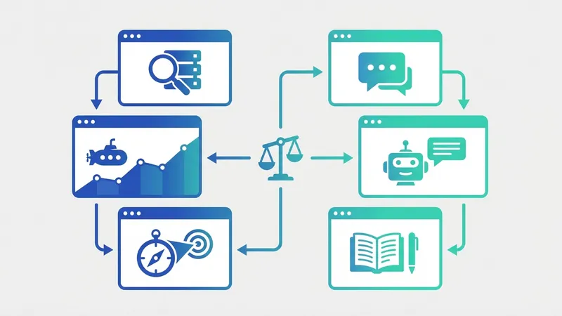 Logo atau representasi visual DeepSeek AI, menunjukkan inovasi dalam model bahasa