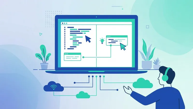 Pengembang menggunakan GitHub Copilot untuk menulis kode lebih cepat dan efisien