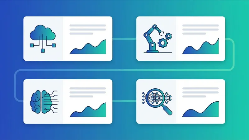 Grafik menunjukkan tantangan implementasi AI seperti data, biaya, dan keahlian