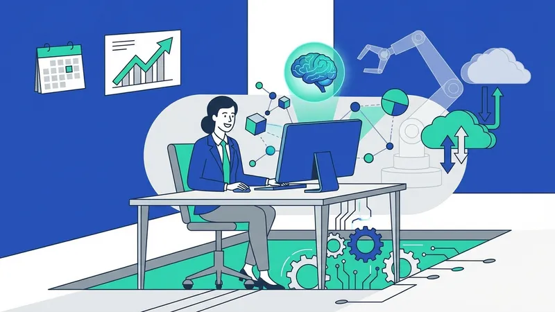 Orang-orang belajar materi artificial intelligence bersama, berdiskusi dan berkolaborasi