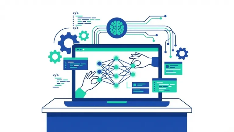 membuat artificial intelligence - ilustrasi konsep utama
