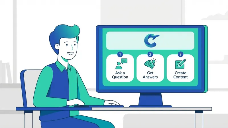 Ilustrasi berbagai aplikasi Microsoft 365 yang terintegrasi dengan Copilot, seperti Word, Excel, PowerPoint, dan Outlook