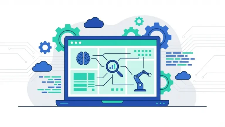 pc ai - ilustrasi konsep utama