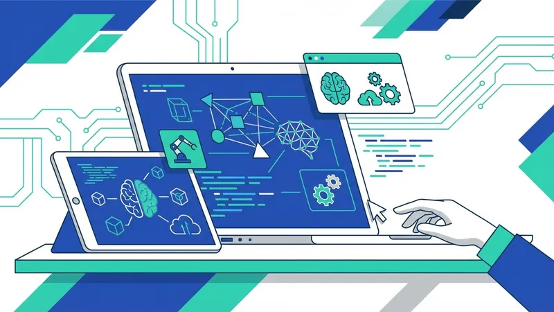 Ilustrasi otak robot dengan jaringan digital, mewakili pengertian dari artificial intelligence