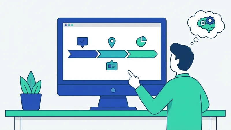 Diagram alur kerja AI, menunjukkan pengumpulan data, pemrosesan, dan pengambilan keputusan