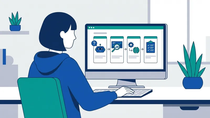 Diagram evolusi Artificial Intelligence dari awal hingga modern