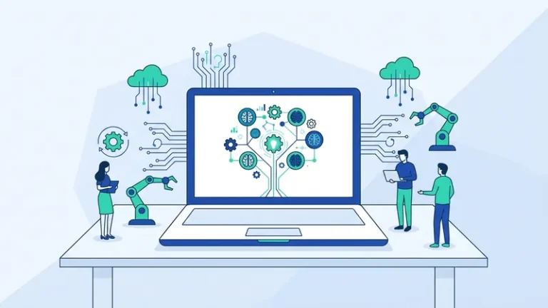 perusahaan artificial intelligence - ilustrasi konsep utama