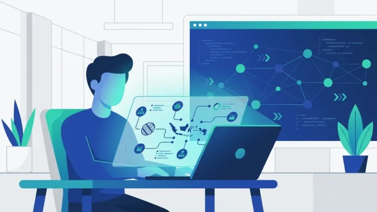 prompt engineer indonesia - ilustrasi konsep utama