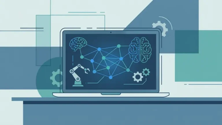 sistem artificial intelligence - ilustrasi konsep utama