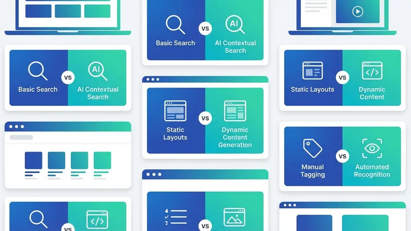 Ilustrasi interaksi pengguna dengan chatbot AI di situs web