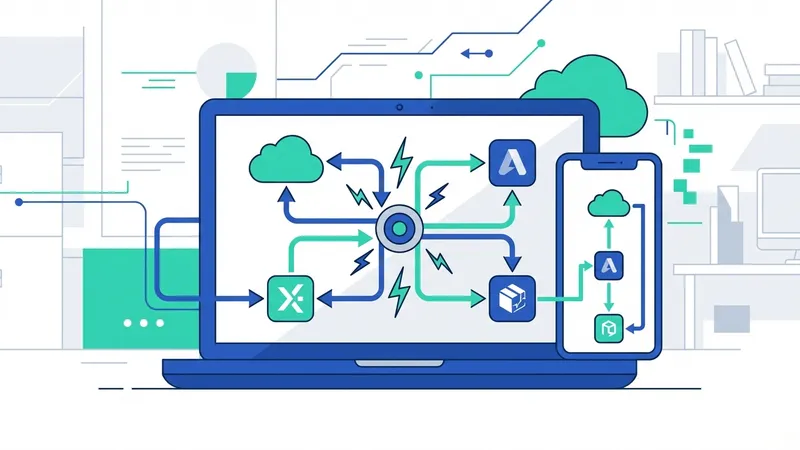 zapier - ilustrasi konsep utama