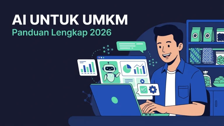 AI untuk UMKM - Panduan lengkap implementasi AI untuk Usaha Mikro Kecil Menengah Indonesia 2026