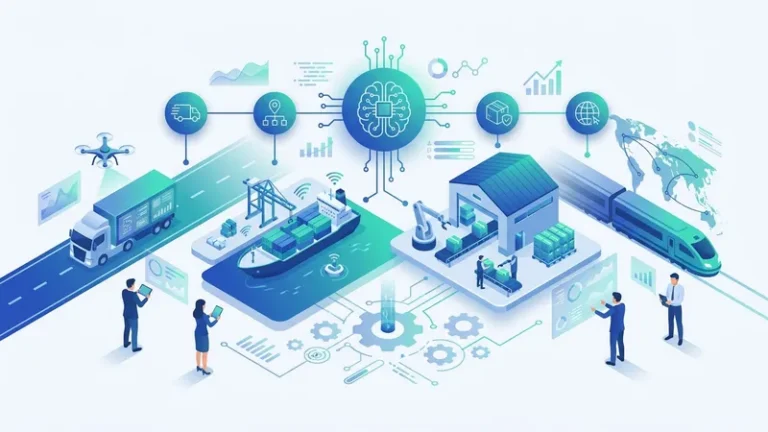 AI untuk Logistik & Supply Chain: Optimasi Rantai Pasok