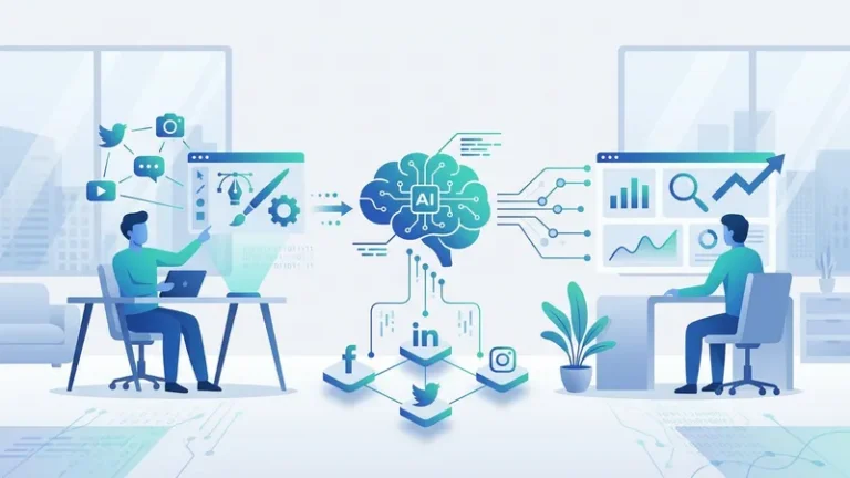 AI untuk Social Media Marketing: Content & Analytics