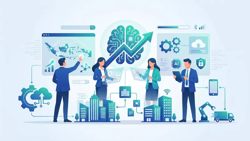 Contoh transformasi digital sukses di Indonesia dari berbagai industri termasuk perbankan retail dan UMKM