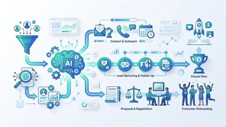 CRM dengan AI: Otomasi Sales Pipeline & Follow-Up