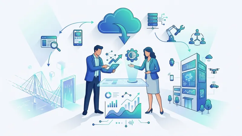 Transformasi digital adalah proses perubahan fundamental bisnis menggunakan teknologi untuk meningkatkan efisiensi dan daya saing