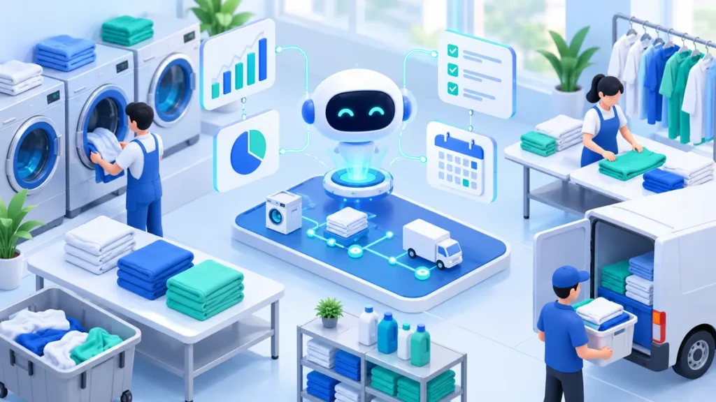 AI untuk Laundry: Optimasi Bisnis Laundry dengan Teknologi AI